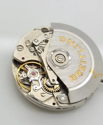 $289 • Buy Vintage Breitling ETA Valjoux 7750, Automatic Chronograph Movement Chronomat Yel