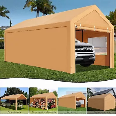 10x20 Carport Canopy Carport Shelter Garage Heavy Duty Outdoor Party Shed Tent • $299.99