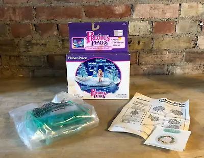 VTG 80s NOS Fisher Price Precious Places Ice Castle Skating Pond • $25