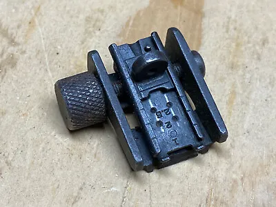 US M1 GI Carbine Adjustable Rear Peep Sight • $75