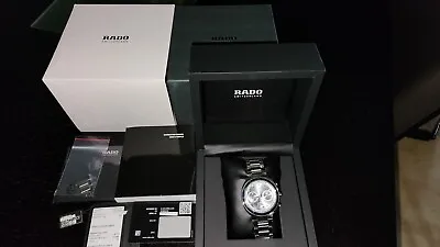 RADO D-STAR 200 Stainless Steel Chronograph On Bracelet Gray Dial 200M R15965103 • $1299