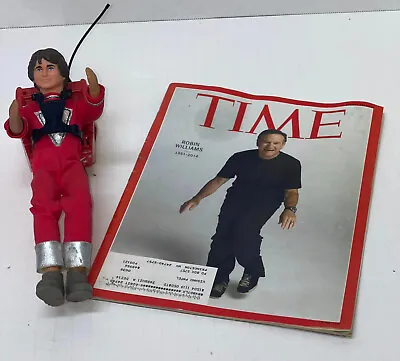 VTG 1979 Mattel MORK AND MINDY Talking Doll W/ Backpack~~TIME LIFE 8/25/2014 • $51.97
