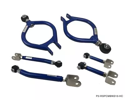 P2M Rear Toe / Traction / Upper Camber Control Arms Combo Kit Silvia 240sx S13 • $425