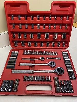 Challenger By PROTO USA 1/4   3/8   1/2”Ratchet 82 Piece Socket Set • $200