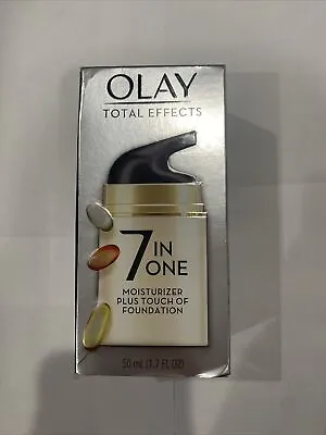 Olay Total Effects 7 In One Anti-Aging Moisturizer Touch Of Foundation: 1.7 Oz • $24.99