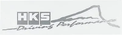 HKS Silver Fujiyama Decal Sticker Mt. Fuji 51003-AK116 F/S • $21.49