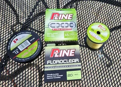 Pline Fishing Line 12 15 20 Pound Lot • $43.99