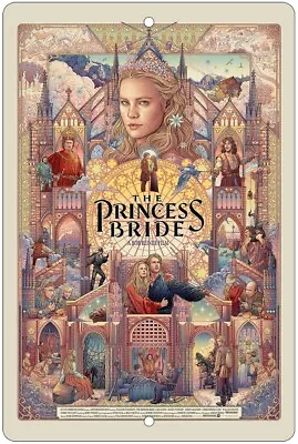 The Princess Bride Movie Poster On An 8x12 Aluminum Sign Made In USA • $11.90