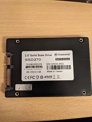 Transcend SSD370 128GB SSD 2.5 7MM • £10