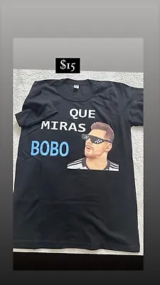 Messi Que Miras Bobo Argentina Champion 2022 Football World Cup T-Shirt • $15