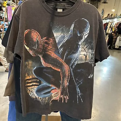Marvel Spiderman 3 Venom Graphic T Shirt Men's Lrg  Movie Promo 2007  Super Nice • $130