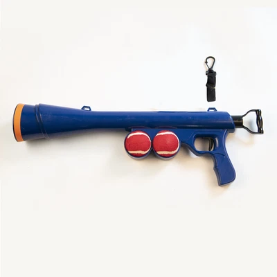 £14.99 • Buy TENNIS BALL LAUNCHER X2 BALLS GUN CANNON THROWER BLASTER DOG TOY PUPPY TRAINING