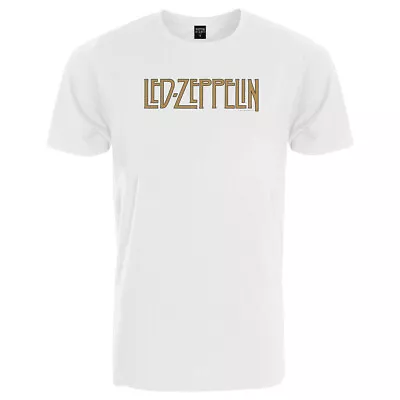 Led Zeppelin White T Shirt - NEW & OFFICIAL Free Postage Various Sizes • $19.95