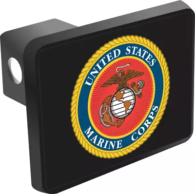 U.S. Marine Corps Seal Hitch Cover American Made - Veteran Approved! • $24.95