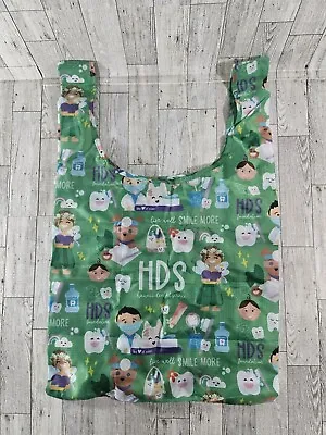 Hawaii Dental Services Reusable Shopping Grocery Bag Green Multicolor HDS • $10.45