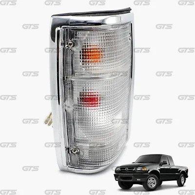 Lh Rear Tail Light Lamp Chrome Fits Mazda B2000 B2200 Fighter B2500 1986 1997 • $46.89