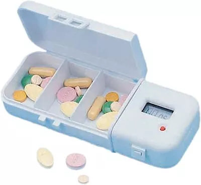 £1.20 • Buy Electronic Pill Timer Reminder Automatic Medication Reminder Dispenser Pill Box