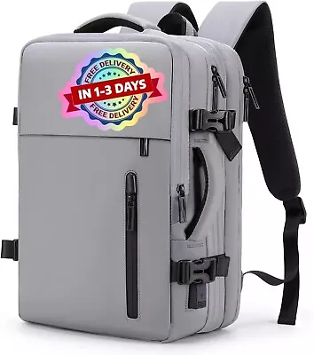 Bolsa De Mano Maleta Grande Expandible Mochila De Viaje Extra Grande De 40L US • $95.90