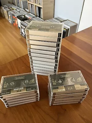 22 Maxell XLII Cassette Tapes • $75