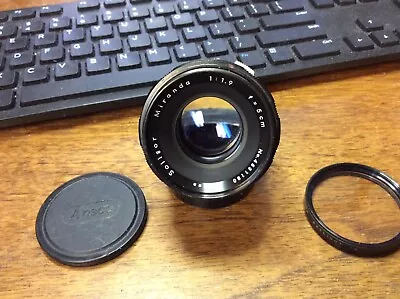 Soligor Miranda Lens 1:1.9 F=5cm No 4531180 Made In Japan • $49.99