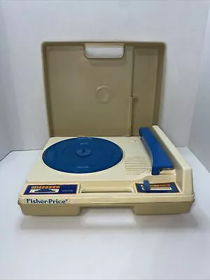 Vintage 1978 Fisher Price 825 Kids Record Player Phonograph Turntable WORKS EUC • $25