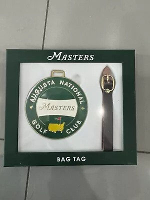 Masters Tournament Limited Edition Golf Bag Tag Augusta National Club • $59