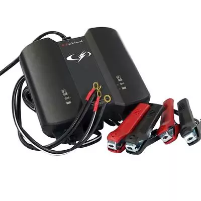 Car Battery Charger Maintainer Vehicle Automotive LED 2 Amp 2-Bank Boat Motor • $77.26