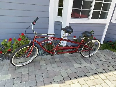 Sun Bicycles Retro Tandem 7 Speed26in Wheels Front/rear Basketwell Maintained • $300
