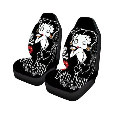 $54.99 • Buy Betty Boop Kiss Car Seat Covers (set Of 2)