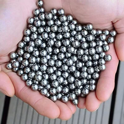200 Rounds Of Steel Metal 6mm Airsoft / Slingshot Target / Hunting BBs 0.89g • $9