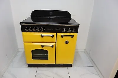 Rangemaster Classic 90 Range Cooker In Mango & Chrome Electric REF C17 AGA • £1490