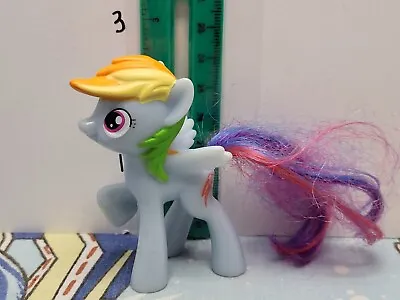 Hasbro McDonalds My Little Pony Brushable Figure Rainbow Dash • $8