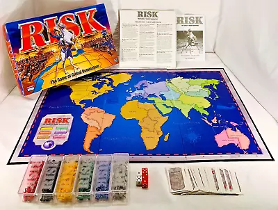 1998 Risk Board Game By Parker Brothers Complete In Very Good Cond FREE SHIPPING • $26.99