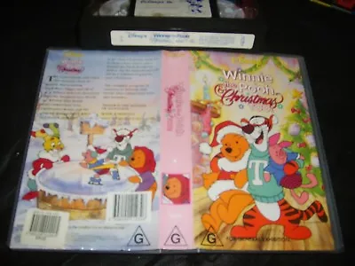 Winnie The Pooh - Christmas Too! - Walt Disney Collection - Rare Classic On VHS! • $10.95