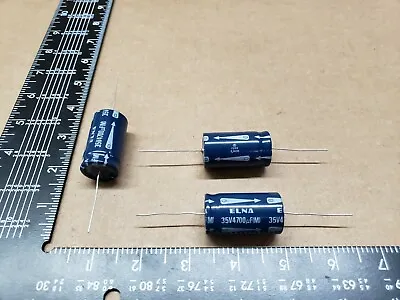 (10 Pcs.)  TE2-35V472M - Elna 4700uF 35v 85c Axial Electrolytic Capacitor • $24.17