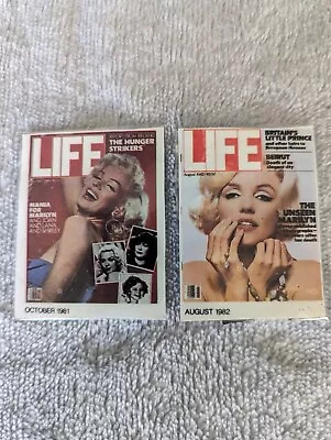 Marilyn Monroe Life Magazine - Homemade Magnets Oct 1961 And August 1962 Legend • $0.77