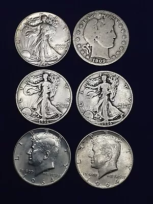 90% Silver Lot U.S. Silver Coins $3.00 Face Value All 90% • $50