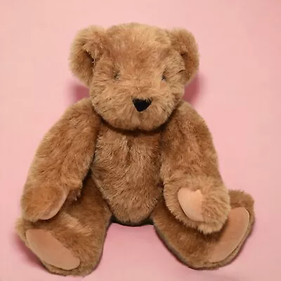 The Vermont Teddy Bear Company Jointed Light Brown Plush Bear 15  • $16.87