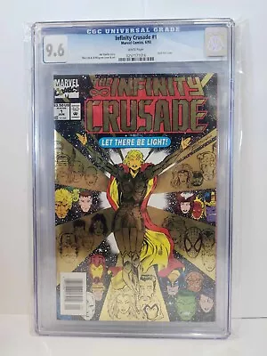The Infinity Crusade #1 CGC 9.6 Gold Foil Cover • $70