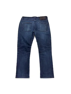 Naked & Famous Skinny Guy Japanesse Denim Jeans Indigo Power TAG:34 - MEAS:32/27 • $36