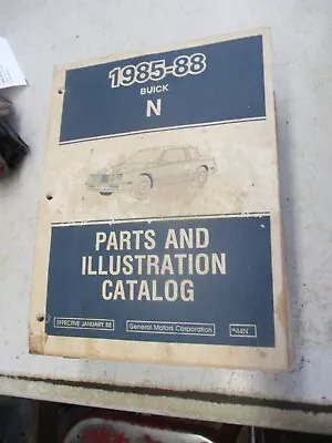 85-88 Buick Skylark N Body Parts Catalog • $18.95