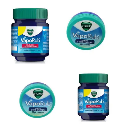 Vicks Vaporub Ointment Vaporize Blocked Nose Cough Nasal Congestion Headache • $14.99