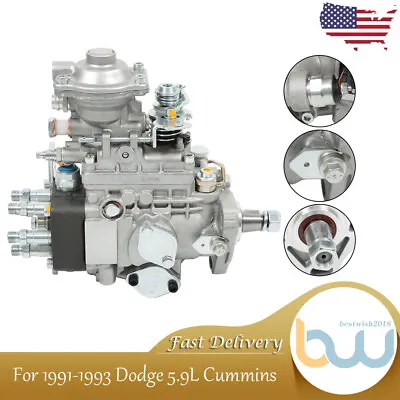 0460426205 VE Diesel Fuel Injection Pump For 91-93 Dodge Cummins 5.9L 12V VE-205 • $518.72