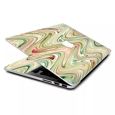 Skin Wrap For MacBook Pro 15 Inch Retina  Marble Abstract Motion • $16.98