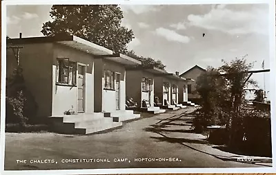 Norfolk.   The ChaletsConstitutional CampHopton-On-Sea.    1955. RP • £1.50