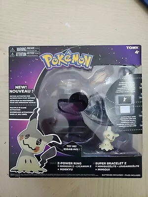 $45 • Buy Pokemon Z-Power Ring With Mimikyu Figure  Brand New 