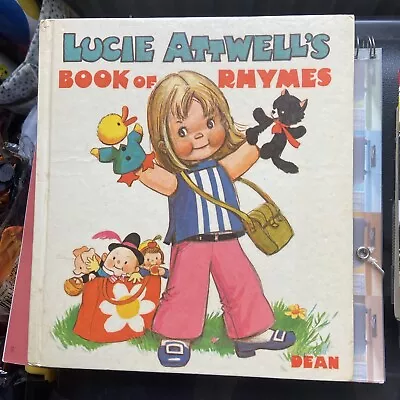 LUCIE ATTWELL'S BOOK OF RHYMES  By MABEL LUCIE ATTWELL -H/B -£3. 45 UK POST • £10