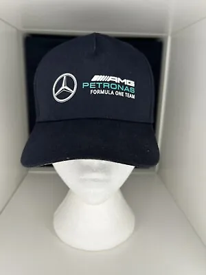 Mercedes Benz AMG Petronas F1 Team Kit Hat Logo Cap Formula One SnapBack • £18.99