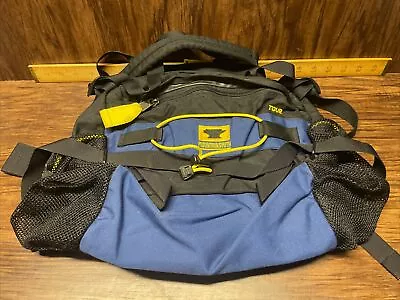 Nice Mountainsmith DAY Pack Bag Blue Black Hip Waist Lumbar Shoulder Large Tour. • $14.99