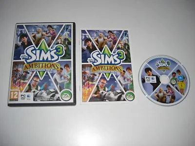 £6.99 • Buy THE SIMS 3 AMBITIONS Pc DVD / Apple MAC Add-On Expansion Pack SIMS3 FAST POST